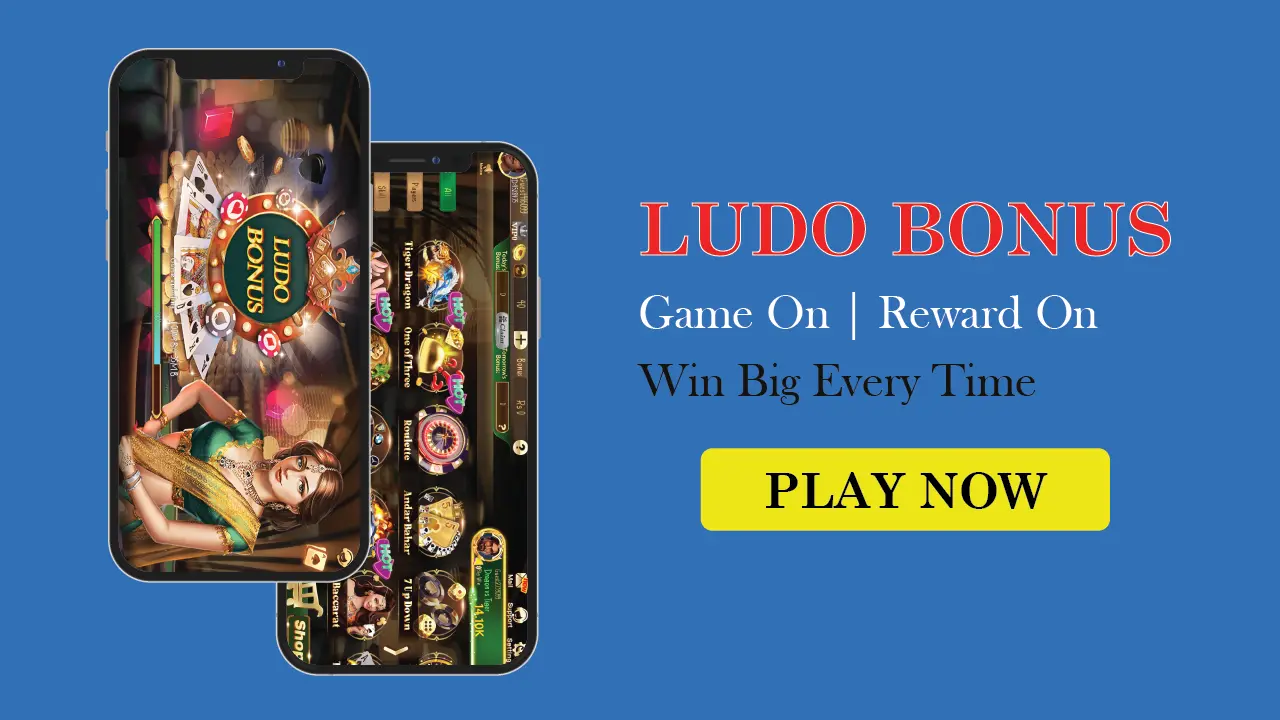 Ludo Bonus Game Banner – Game On, Reward On – Play Now and Win Cash